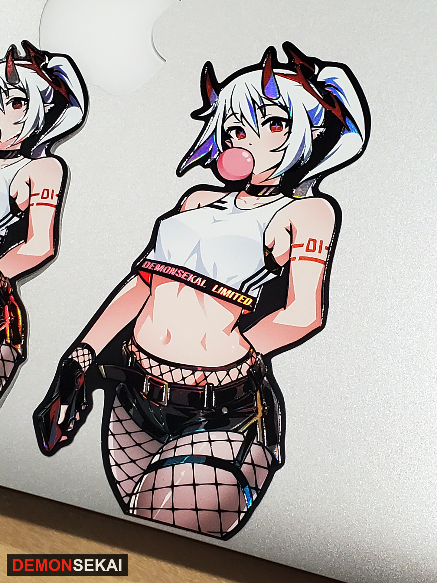 DEMONSEKAI 1st Year Anniversary Limited Edition Sticker --- Available 12.14.24 - 12.21.24