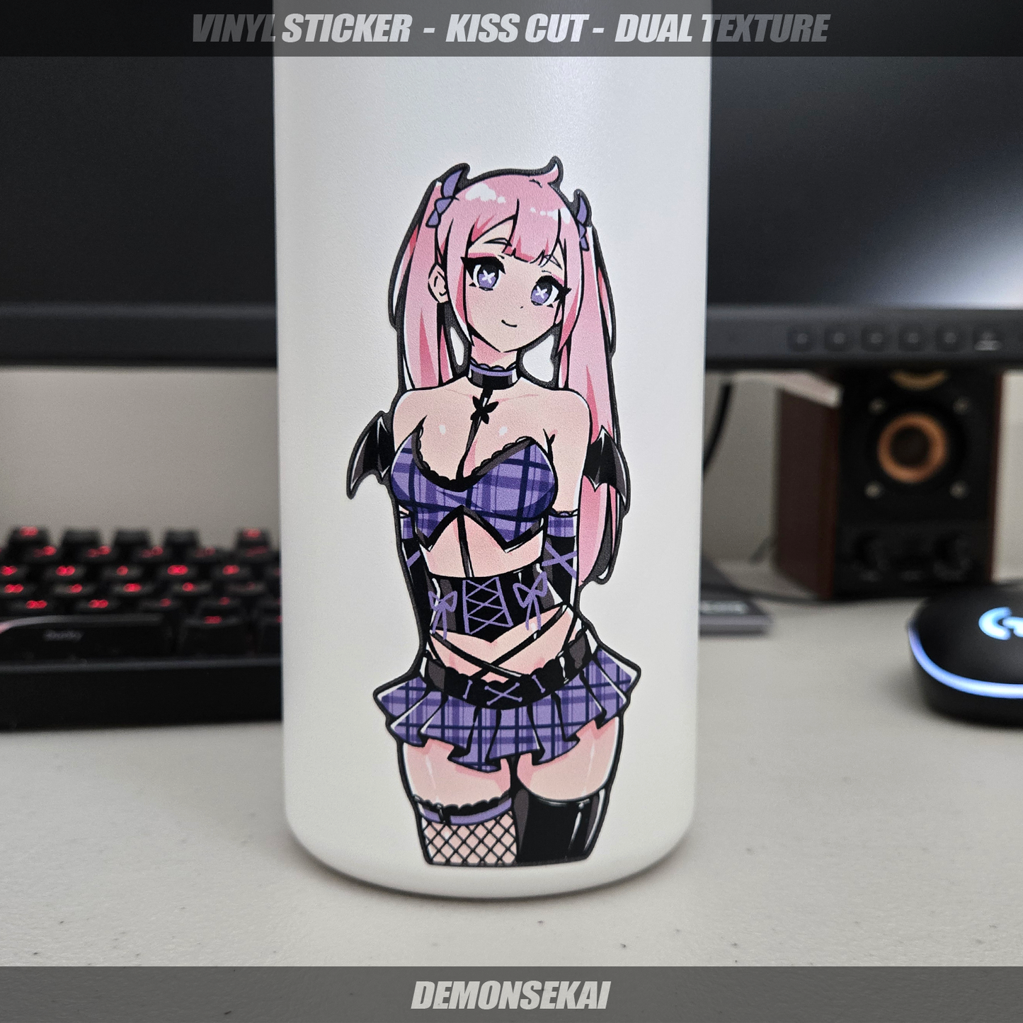 Purple Plaid Succubus