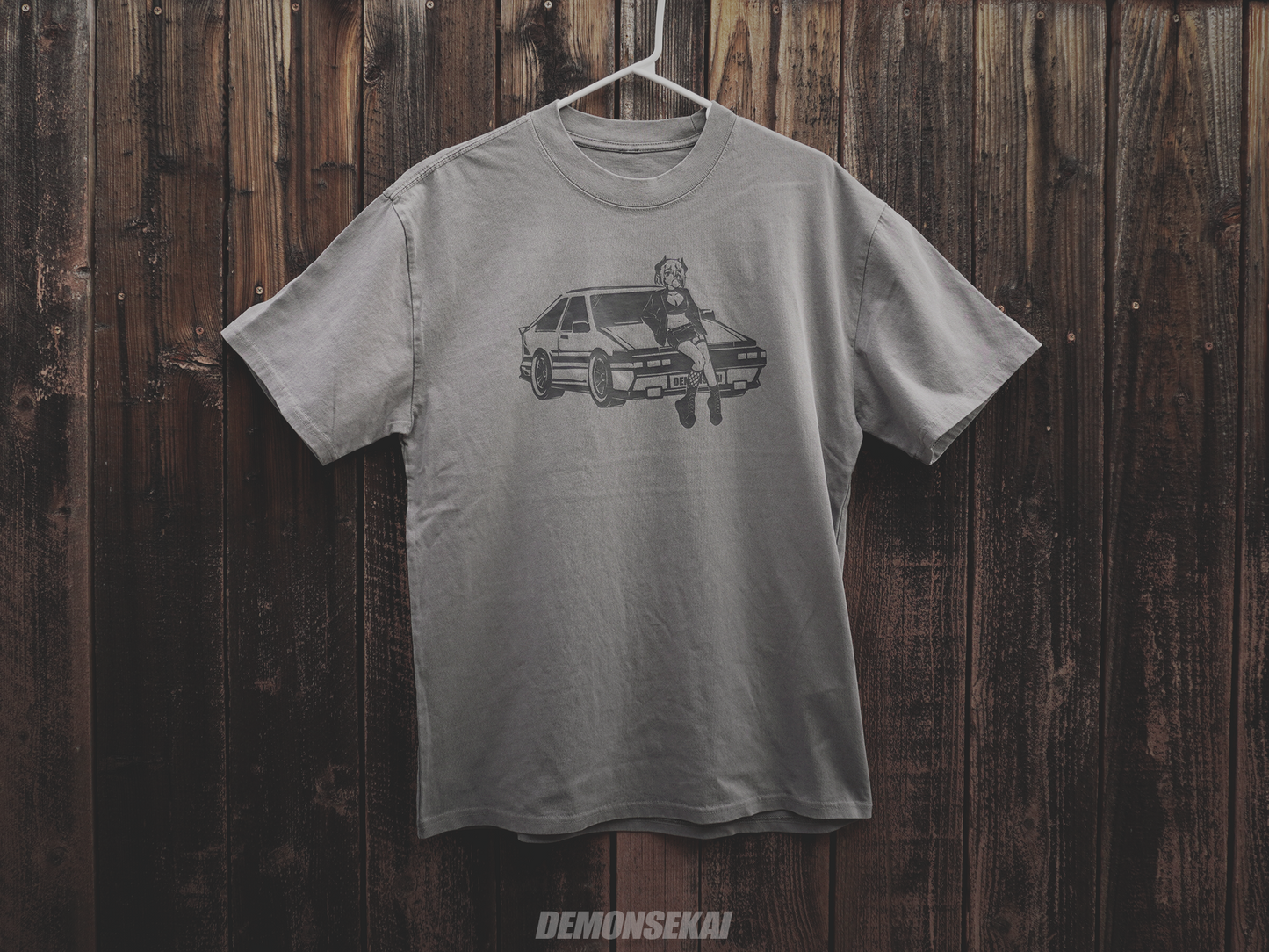 DEMONSEKAI Eurobeat 86! - Vintage Grey GD