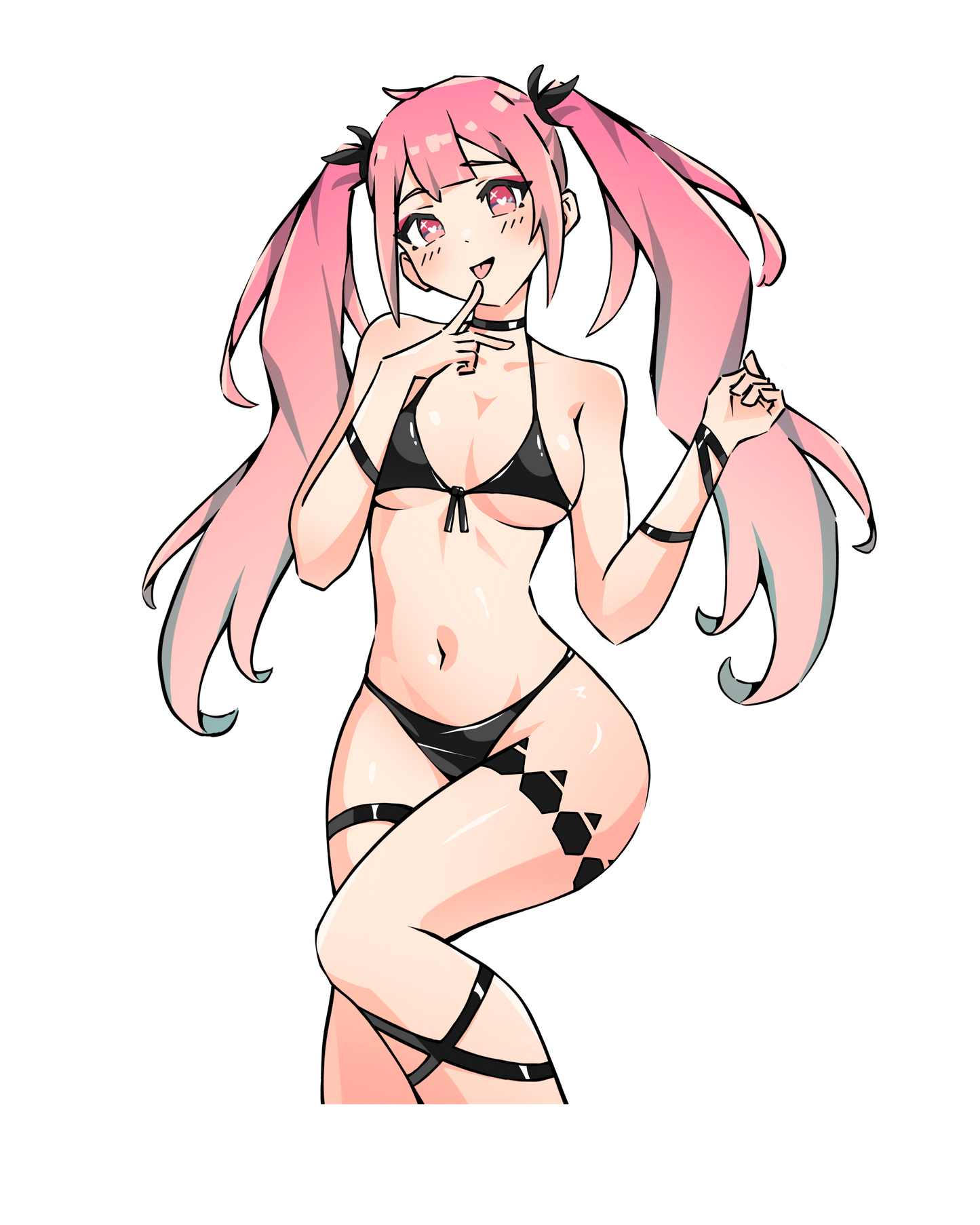 Latex Bikini Summer Tease - XXL