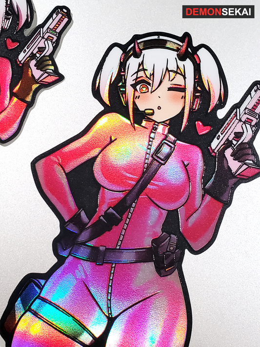 Bubblegum Pop Battlesuit Waifu!